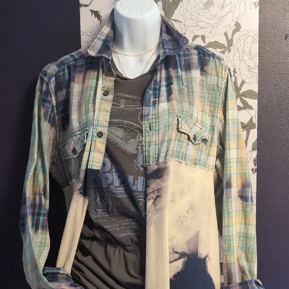 Painted Oyster One Of a Kind Shirt Jacket